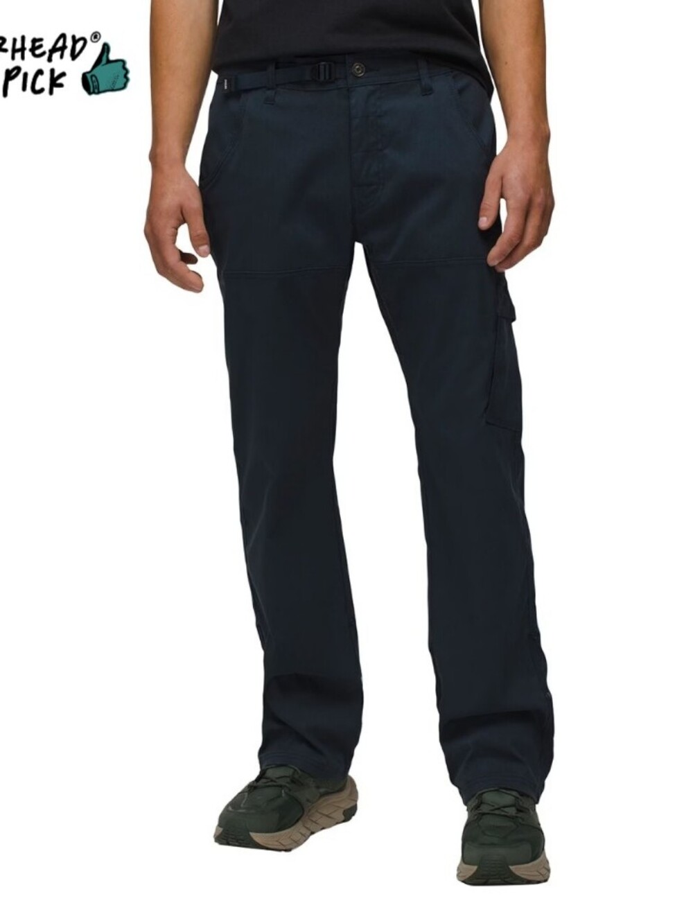 Prana Men's Stretch Zion Pants, Dark Grey, 34w×32L